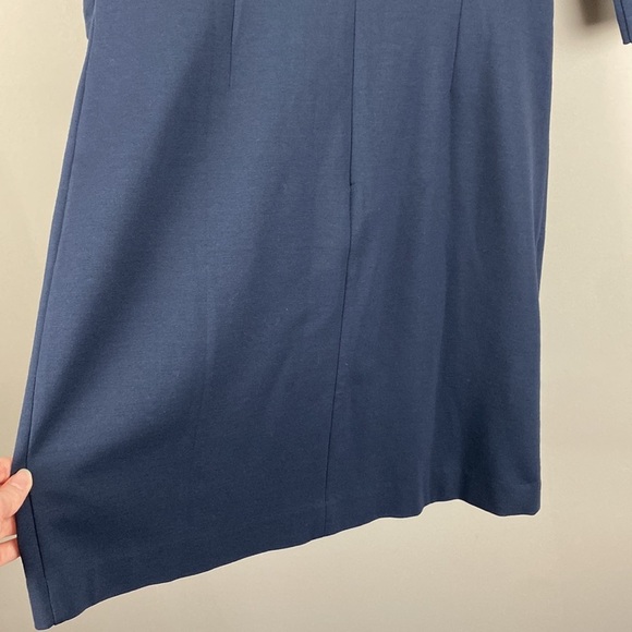 NWT New with Tags Vince Camuto 3/4 Sleeve Navy Shift Dress w/ Pockets Size 6 Mod - Picture 11 of 12